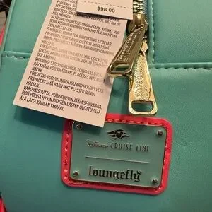 Loungefly | Bags | Loungefly Blue And Gold Picture Frame  display picture 3